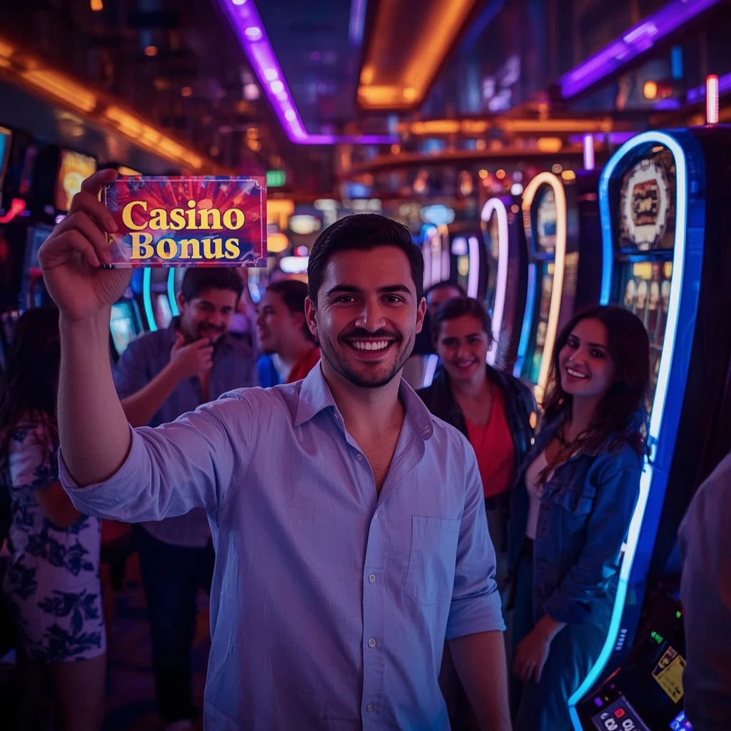 a person with a Dafabet casino bonus