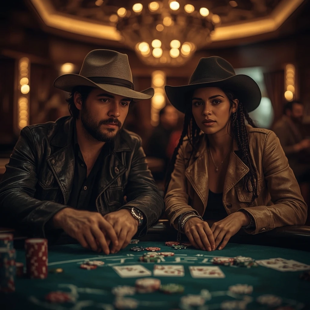 photo of two poker players DAFABET CASINO